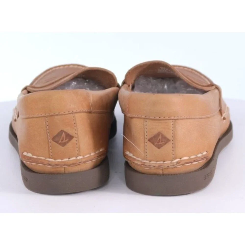 Sperry Top Sider Men's Penny Loafers Boat Shoes Size 8 M Leather Tan